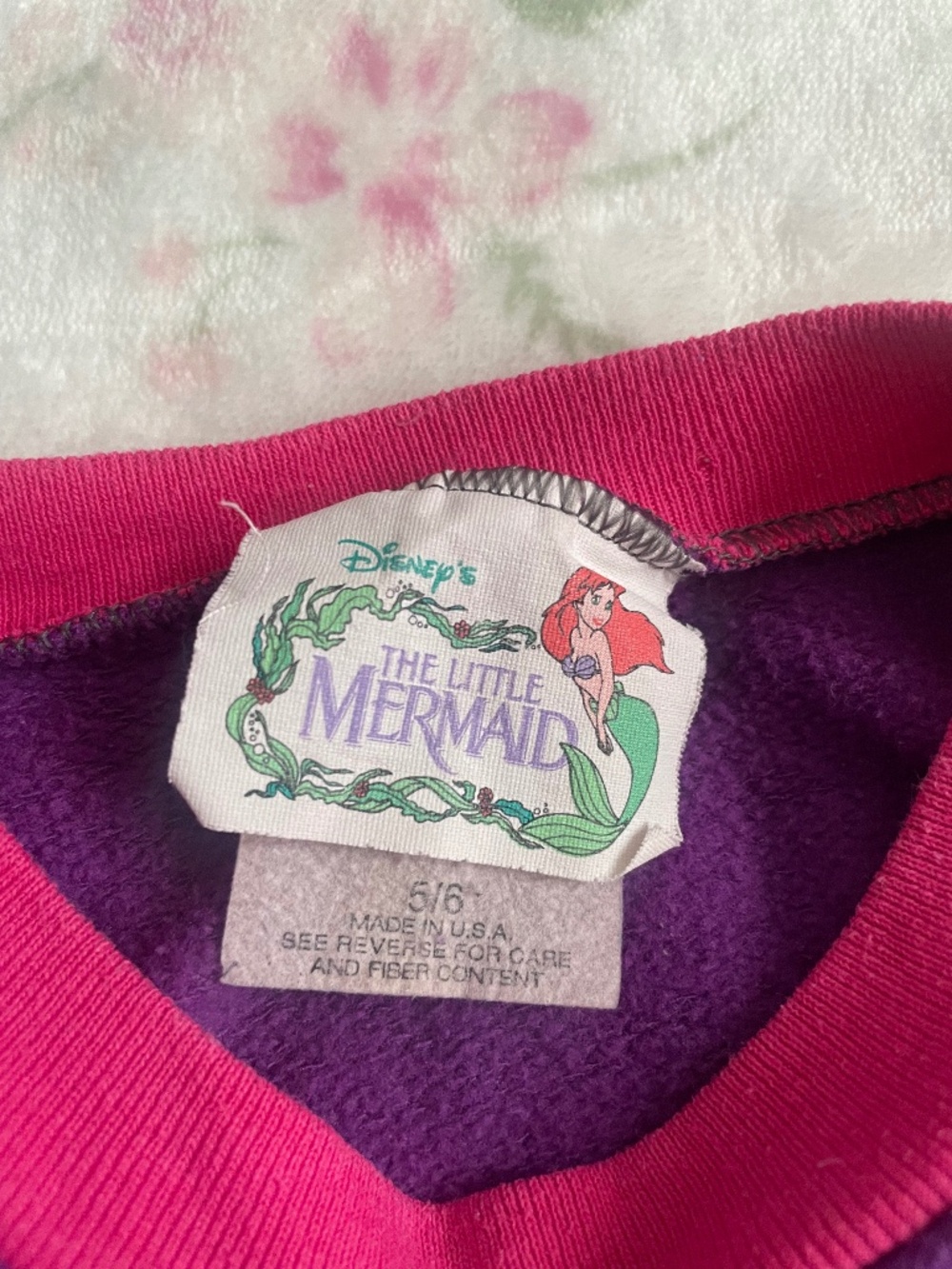 Vintage The Little Mermaid kids Sweater